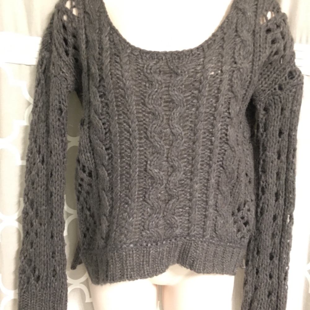 Free People gray sweater